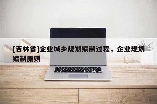 [吉林省]企業(yè)城鄉(xiāng)規(guī)劃編制過程，企業(yè)規(guī)劃編制原則