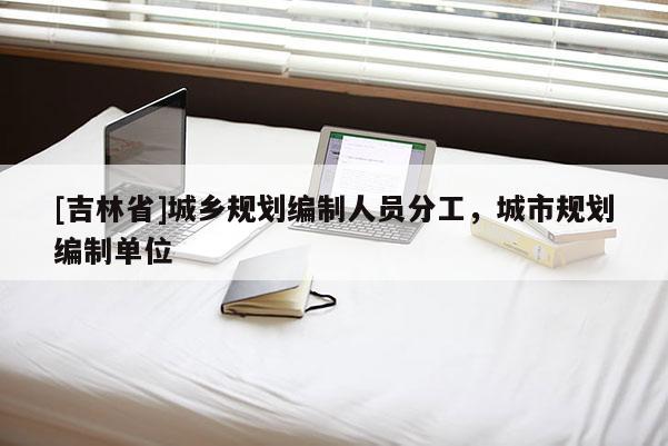 [吉林省]城鄉(xiāng)規(guī)劃編制人員分工，城市規(guī)劃編制單位