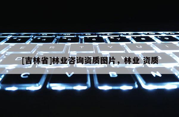 [吉林省]林業(yè)咨詢資質(zhì)圖片，林業(yè) 資質(zhì)