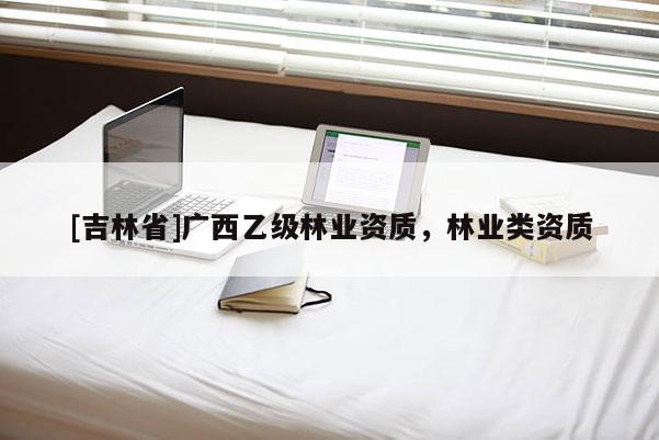 [吉林省]廣西乙級林業(yè)資質(zhì)，林業(yè)類資質(zhì)