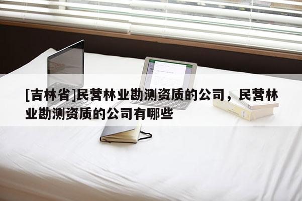 [吉林省]民營林業勘測資質的公司，民營林業勘測資質的公司有哪些