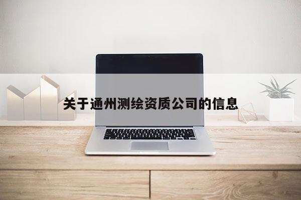 關于通州測繪資質公司的信息