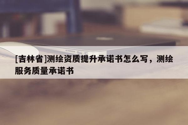 [吉林省]測繪資質提升承諾書怎么寫，測繪服務質量承諾書