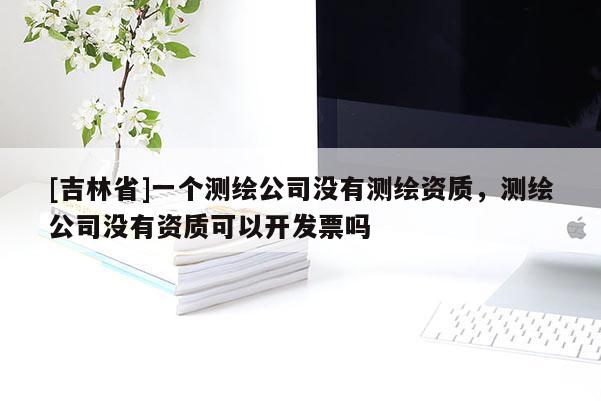 [吉林省]一個測繪公司沒有測繪資質，測繪公司沒有資質可以開發票嗎